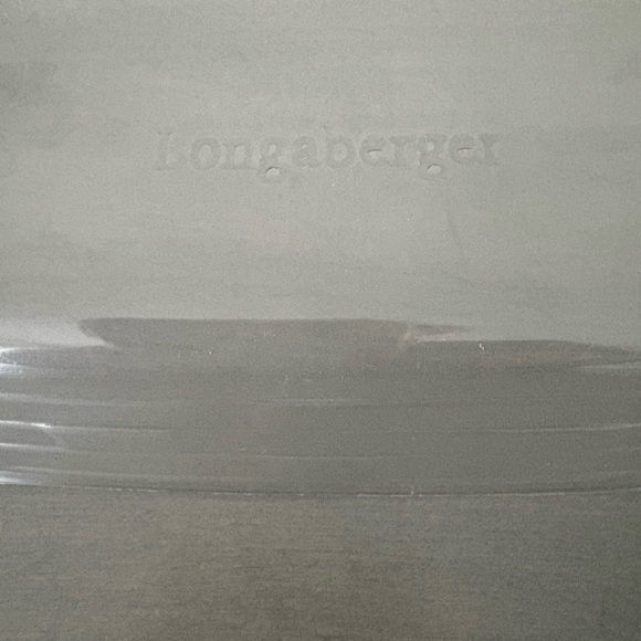 Longaberger 2004 Small Basket With Lining And Plastic Insert 7.5 X 5 X 2.5 Inch - Picture 8 of 12